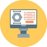 Cad Creative Icon Design vector