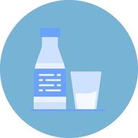 Milk Botel Creative Icon Design vector