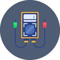 Multimeter Creative Icon Design vector