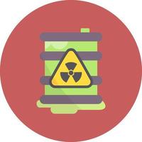 Toxic Waste Creative Icon Design vector