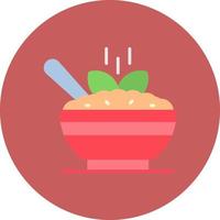 Porridge Creative Icon Design vector