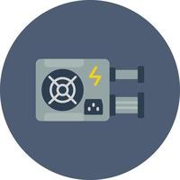 Power Supply Creative Icon Design vector