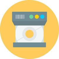 Cd Drive Creative Icon Design vector