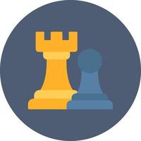 Chess Towers Creative Icon Design vector