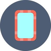 Mirror Creative Icon Design vector