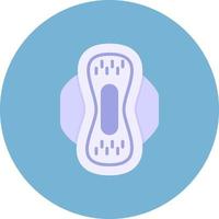 Sanitary Napkin Creative Icon Design vector