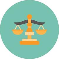 Justice Creative Icon Design vector