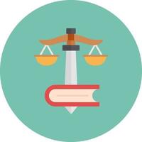 Law Creative Icon Design vector