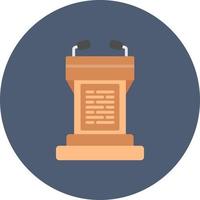 Tribune Creative Icon Design vector