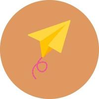 Paper Plane Creative Icon Design vector