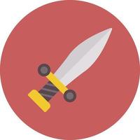 diseño de icono creativo de espada vector