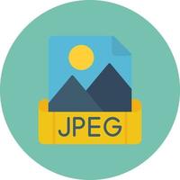 Jpeg Creative Icon Design vector