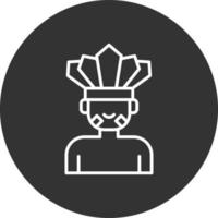 Native Indian Creative Icon Design vector