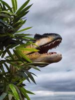 Allosaurus in the sky photo