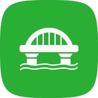 Bridge Creative Icon Design vector