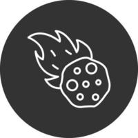 Meteor Creative Icon Design vector