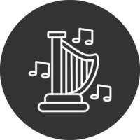 Harp Creative Icon Design vector