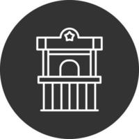 Ticket Box Creative Icon Design vector
