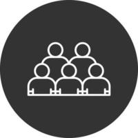 Audience Creative Icon Design vector