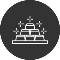 Gold Creative Icon Design vector