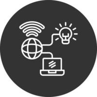 Internet Of Things Creative Icon Design vector