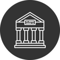 Greek Temple Creative Icon Design vector