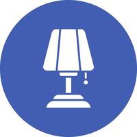 Lamps Glyph Circle Icon vector