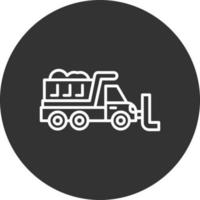 Snowplow Creative Icon Design vector