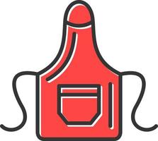 Apron Creative Icon Design vector
