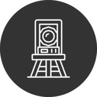 Theodolite Creative Icon Design vector