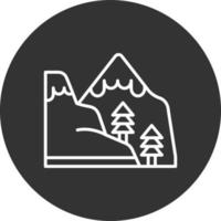 Mountain Creative Icon Design vector