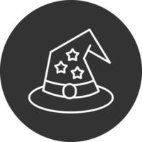 Wizard Hat Creative Icon Design vector