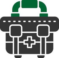 First Aid Kit Creative Icon Design vector