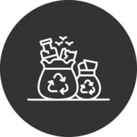 diseño de icono creativo de basura vector