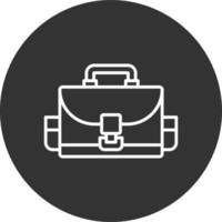 Camera Bag Creative Icon Design vector