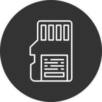 Sd Card Creative Icon Design vector