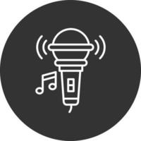 Microphone Creative Icon Design vector