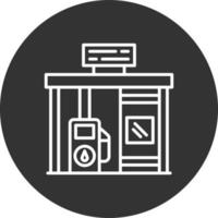 Gas Station Creative Icon Design vector