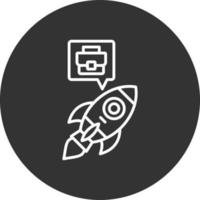 Rocket Creative Icon Design vector