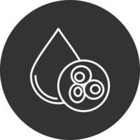 Blood Cell Creative Icon Design vector