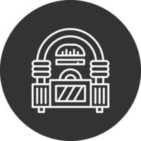 Jukebox Creative Icon Design vector
