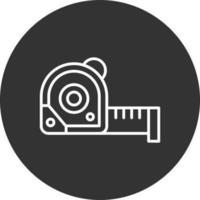 Measure Tape Creative Icon Design vector