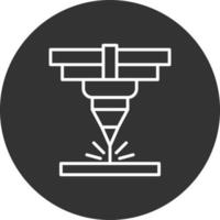 Laser Creative Icon Design vector