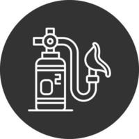 Oxygen Mask Creative Icon Design vector