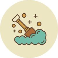 Shovel Creative Icon Design vector