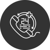 Emergency call Creative Icon Design vector
