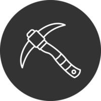 Pickaxe Creative Icon Design vector