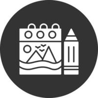 Sketchbook Creative Icon Design vector