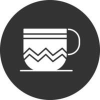 taza de diseño de icono creativo vector