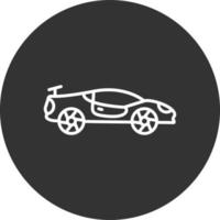 Super Car Creative Icon Design vector